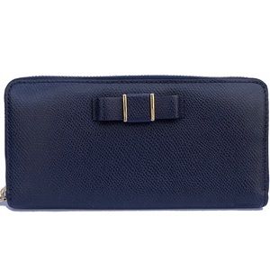 RARE Coach Darcy Bow Accordion Zip Wallet